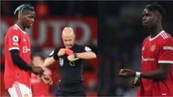 Man United legend 'attacks' Pogba after his red card during Man United 5-0 loss to Liverpool