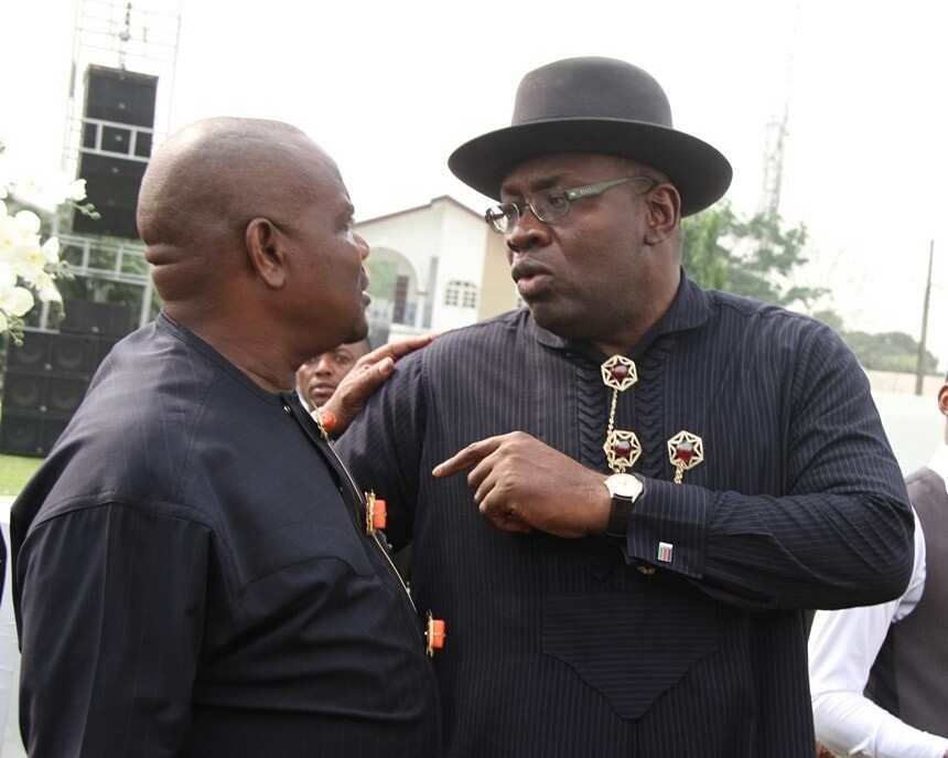 Dickson releases first official statement, accuses Wike of inciting disunity in Ijaw land