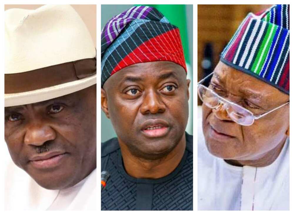 PDP crisis, Wike, Ayu, Makinde, 2023 Election