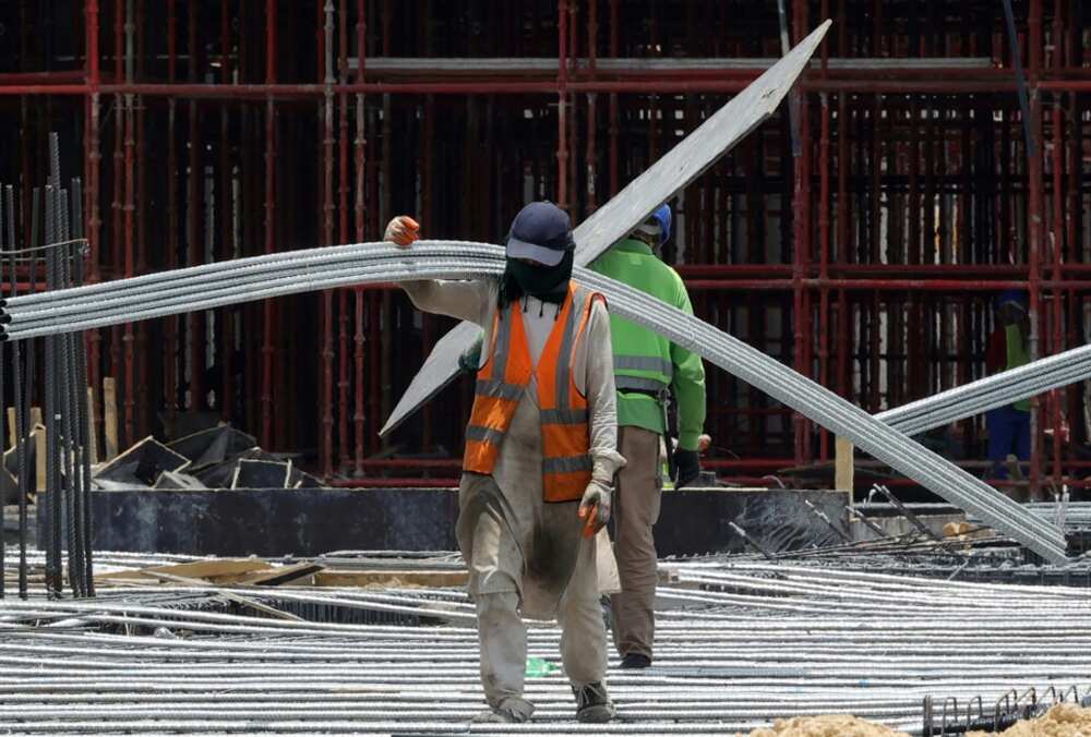 Between June and August, the Gulf Arab states ban working outside for about four hours starting from noon but even outside those hours the heat can make working conditions hard to bear