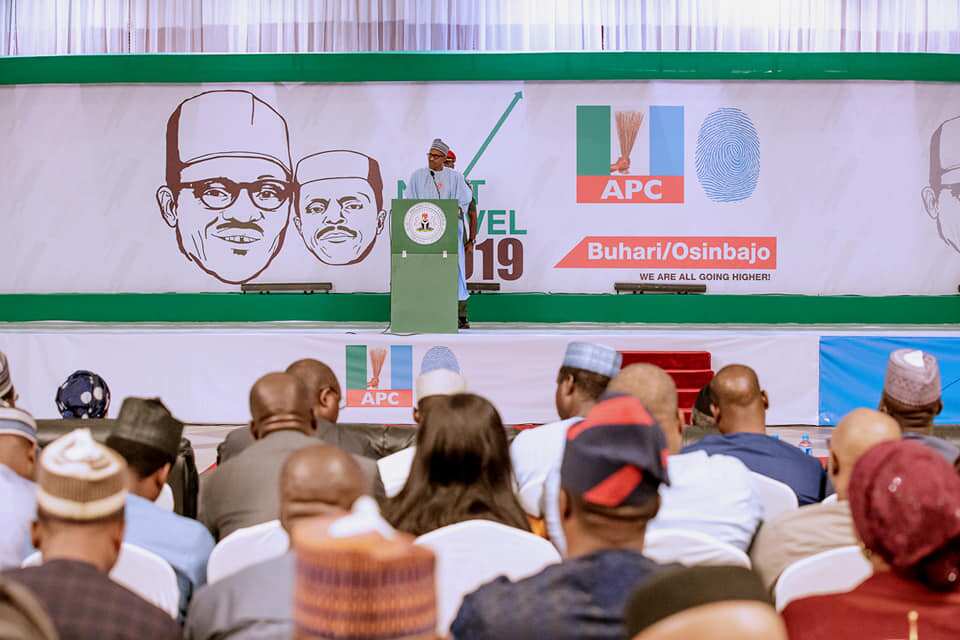11 key things Buhari said at the launch of his campaign for 2nd term