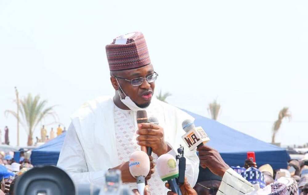 Buhari ya assasa tubalin ginin Jami'ar Kungiyar JIBWIS a Jigawa Buhari ya assasa tubalin ginin Jami'ar Kungiyar JIBWIS a Jigawa