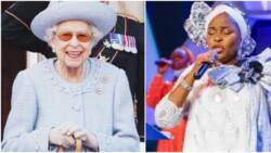 "We're pained you had to leave us this soon": Tope Alabi dedicates song to Queen Elizabeth, mourns her demise