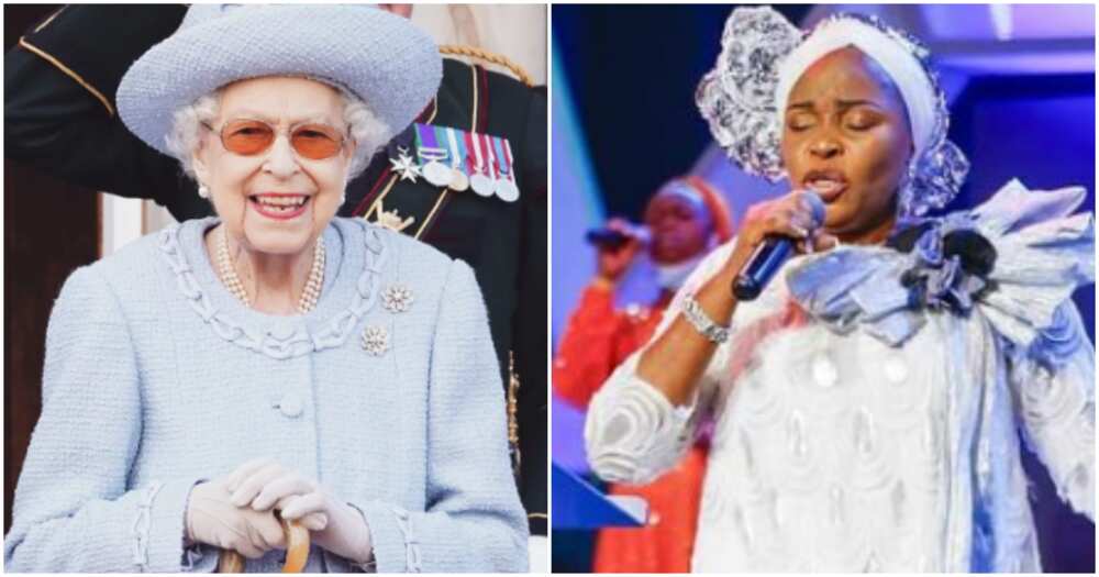 Queen Elizabeth and Tope Alabi