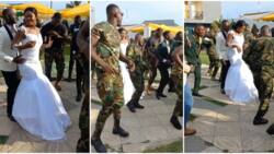 "Military is sweet": Groomsmen in army uniform dance with bride at wedding, video of accurate moves goes viral