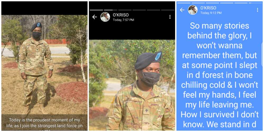Today is the proudest day of my life: Nigerian graduate says as he celebrates joining the US Army