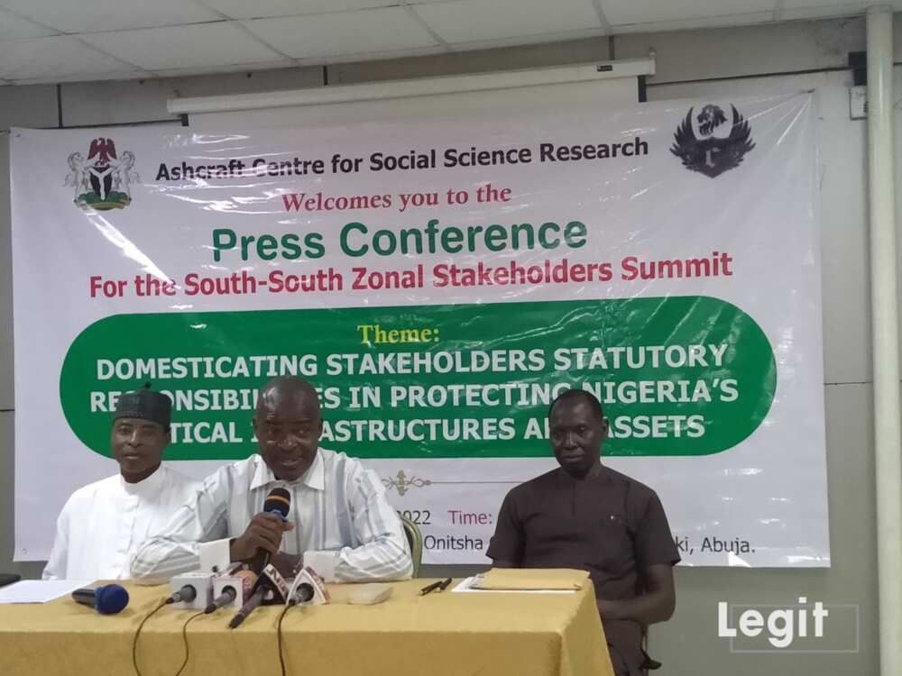 Ashcraft Centre for Social Science Research, Nigeria, public infrastructure, assets, insecurity in Nigeria, vandalisation