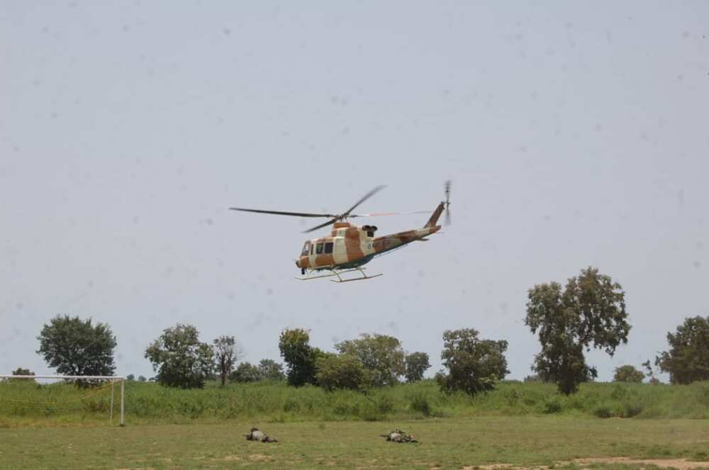 Wani jirgin sama yana yawo a jihar Bauchi, jama'a sun shiga tashin hankali