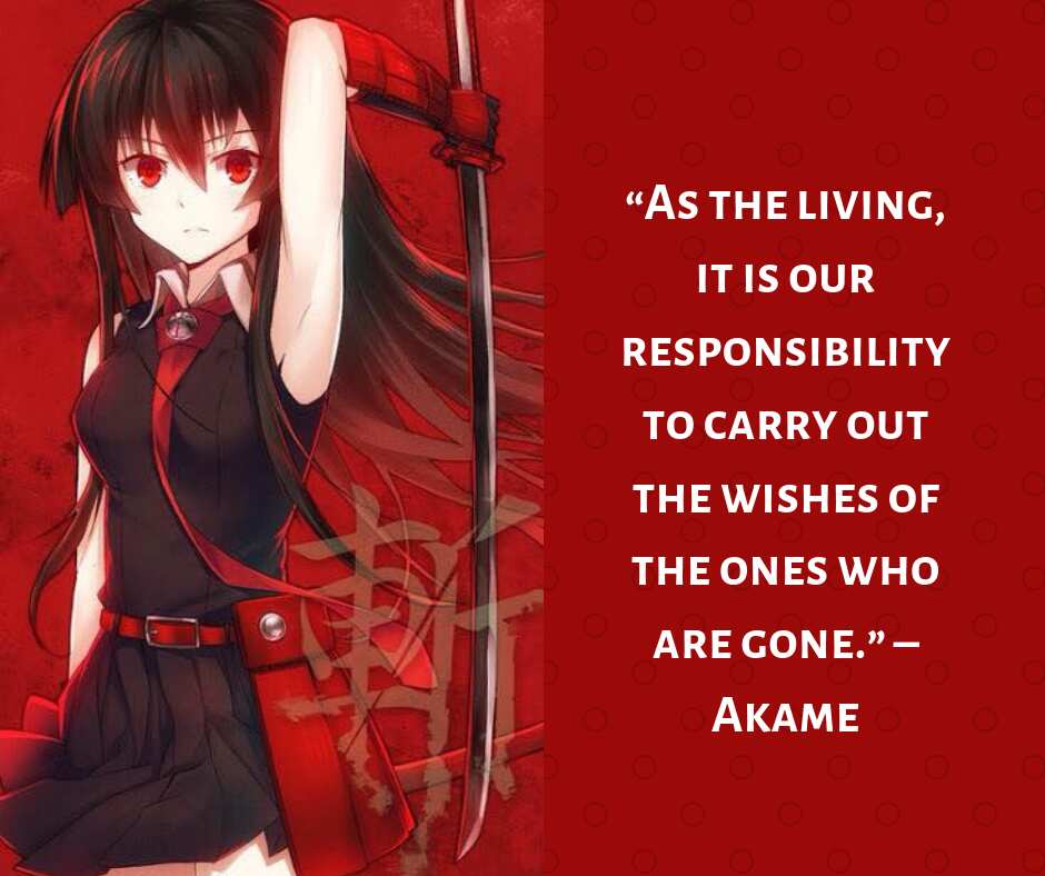 Anime quotes about life