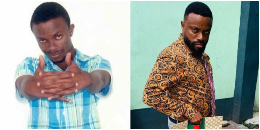 Okon shares hilarious throwback photo of himself