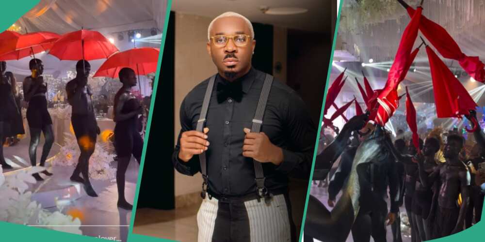 Veekee James' wedding: Pretty Mike's grand entrance trends.