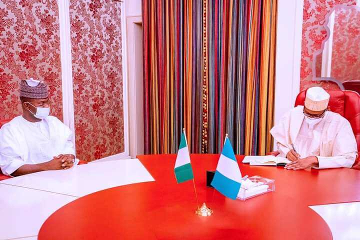 Nigeria’s unity not negotiable, Yahaya Bello declares after meeting Buhari