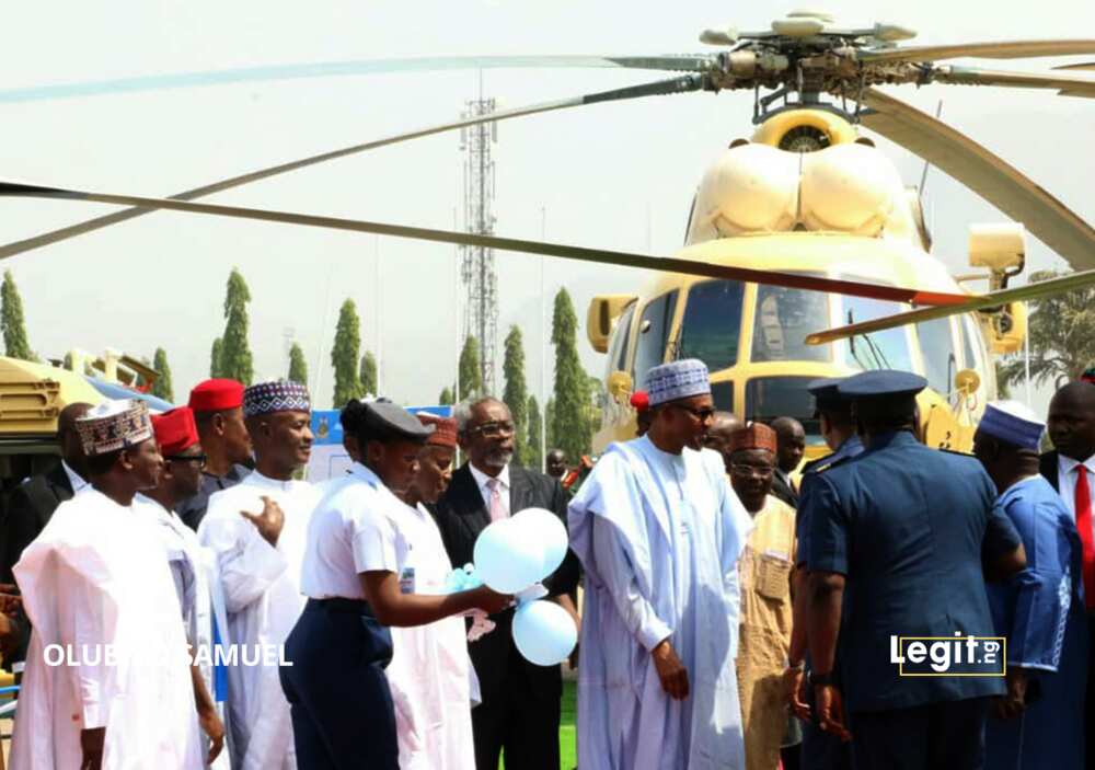 Buhari inducts 109 power and MI-171E combat helicopters to fight insurgency