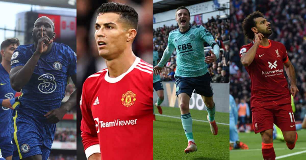 Salah and Vardy lead race for Premier League Golden Boot as Ronaldo, Lukaku keep pace