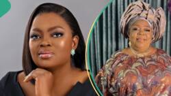 "Didn't know she would die": Emotional moment Funke Akindele dedicates movie to late mother