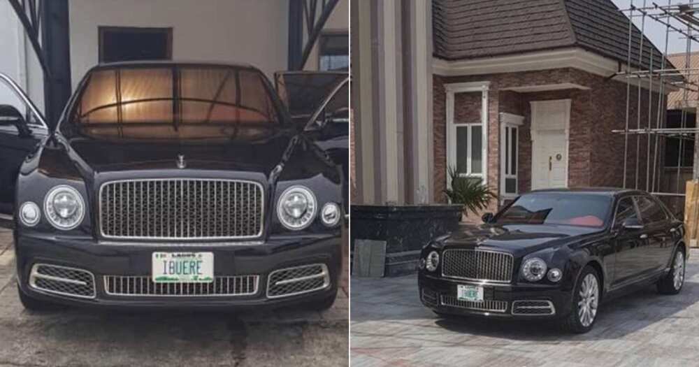 Nigerian billionaire accused of being a ritualist by wife buys latest Bentley