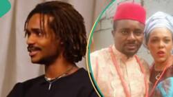 "Go and jump in front of a truck": Emeka Ike's son releases voice notes of how actor threatened him