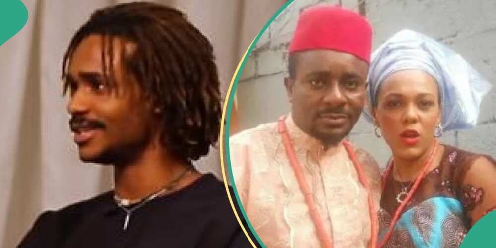 Emeka Ike's son Michael shares voice voice where dad threatened him.