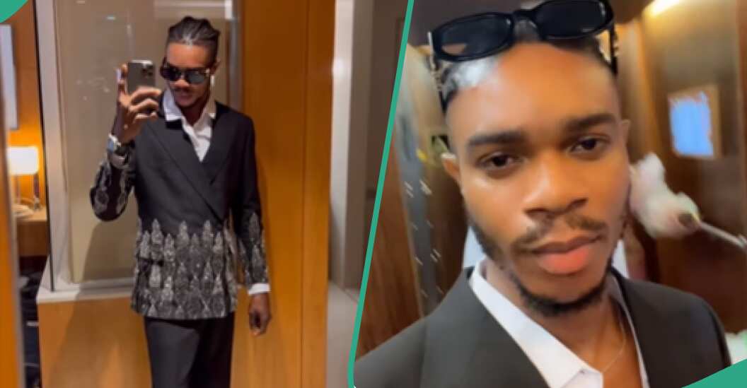 See the amazing transformation of Bobrisky's fashion designer Abbas that wowed many