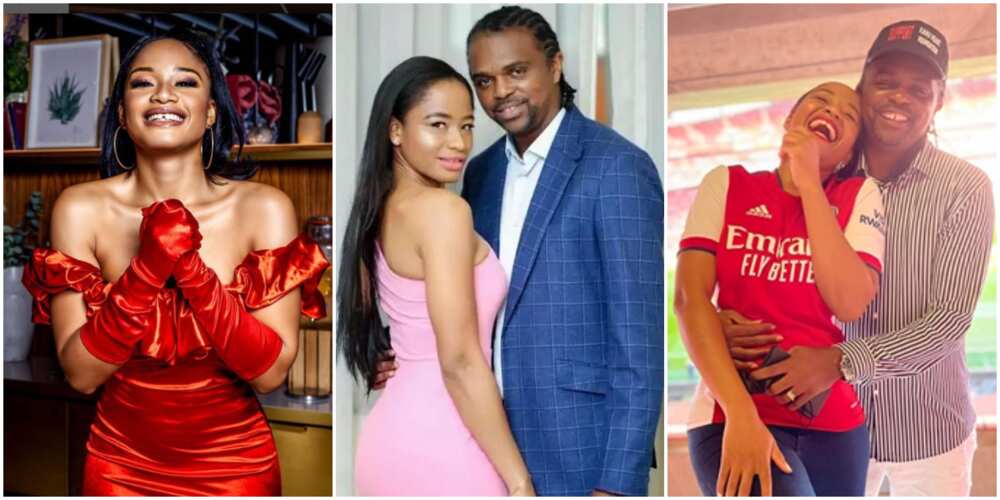 Kanu Nwankwo's wife Amara adds a year to age, Kanu Nwankwo celelbrates wife Amara's birthday, Kanu Nwankwo with wife Amara