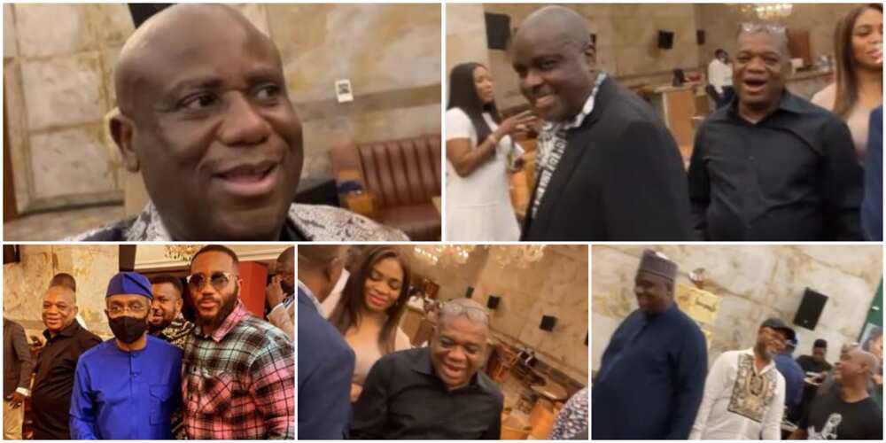 Terry Waya at 60: James Ibori, Orji Uzor Kalu, Other Politicians Grace Kiddwaya’s Father’s Birthday Dinner