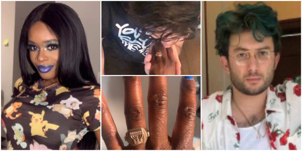 American Rapper Azealia Banks announces engagement to boyfriend, flaunts her Jewish ring