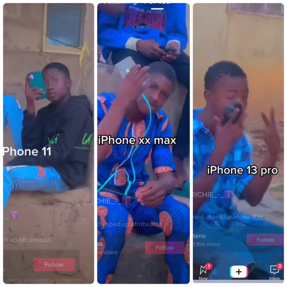 Reactions as Young Boys Shows Off iPhones in Viral Video