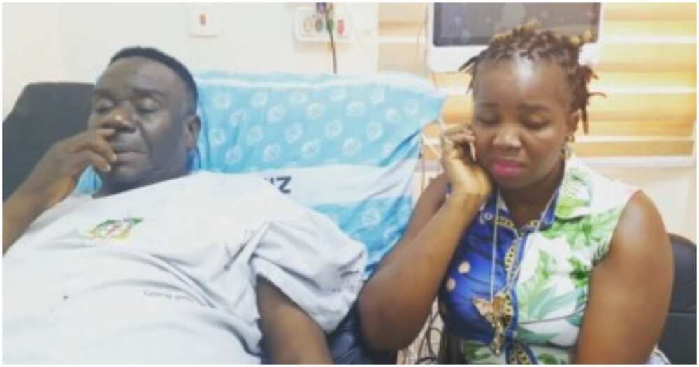 Mr Ibu, Nollywood, actor, comedian, wife, sickbed, hospital, scammers Mr Ibu, Nollywood, actor, comedian, wife, sickbed, hospital, scammers