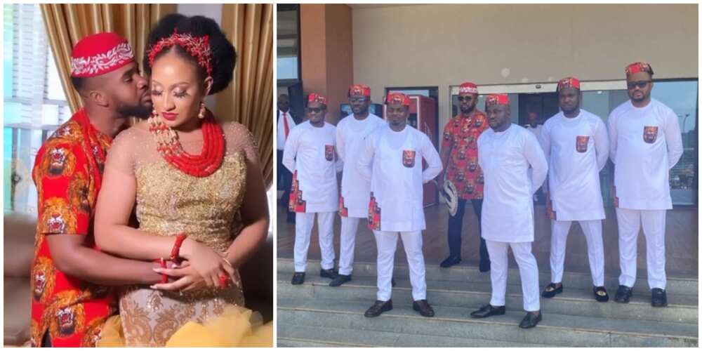 First photos, videos, from traditional wedding ceremony of Williams Uchemba