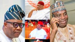 Revealed: Akpabio, Tambuwal, Umahi and 11 other ex-governors on pension payroll in Senate