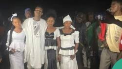 "Man of the year": First photos, video surface as Nigerian weds 3 women same day in Benue state