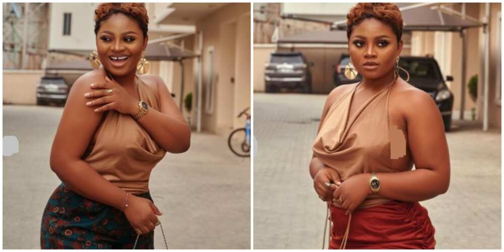 Photos of BBNaija star Tega.