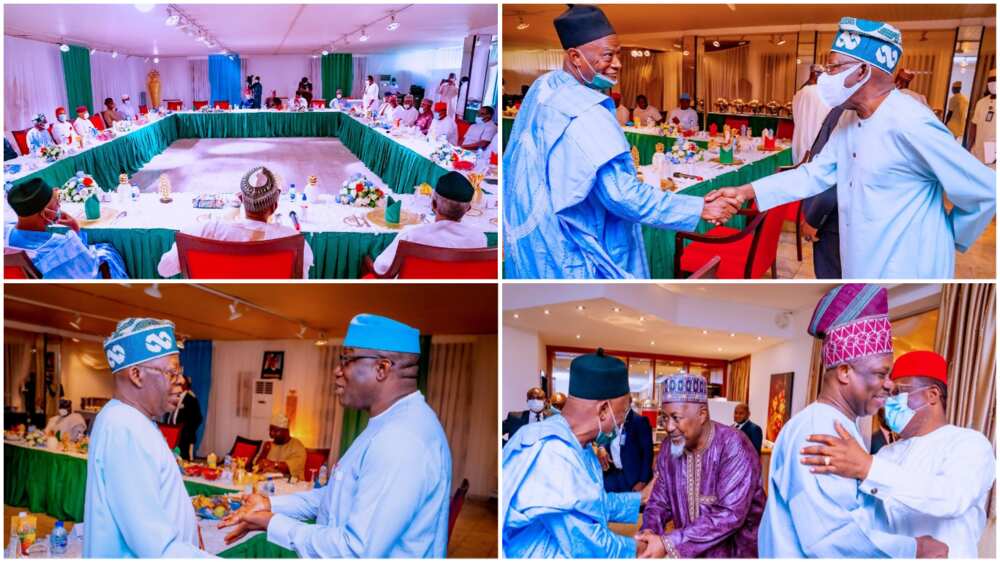 Tinubu, Osinbajo, Lawan, APC Presidential Aspirants, Buhari, Aso Rock