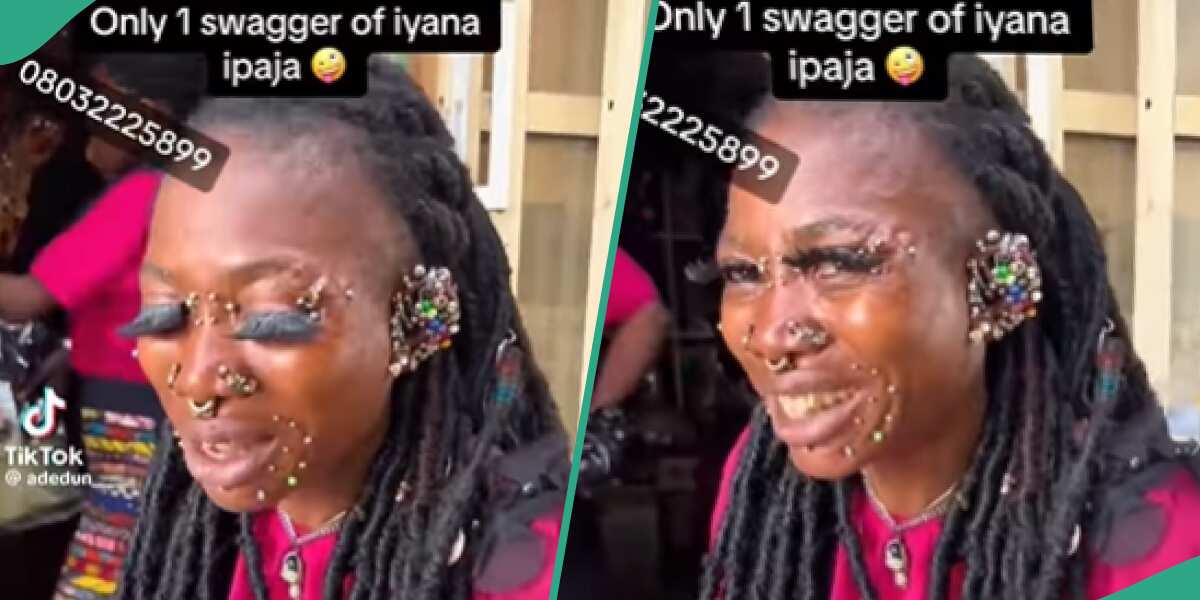 You will be shocked by the multiple piercings on a woman’s face (video)