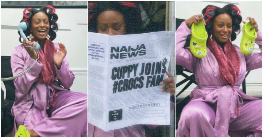 Nigerian singer DJ Cuppy Nigerian singer DJ Cuppy