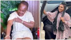 Actress Mercy Aigbe sustains injuries after performing stunts on film set, fans rain prayers on her