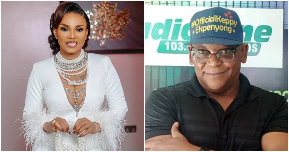 Iyabo Ojo, Ekpenyong Bassey's 60th birthday. Iyabo Ojo, Ekpenyong Bassey's 60th birthday.