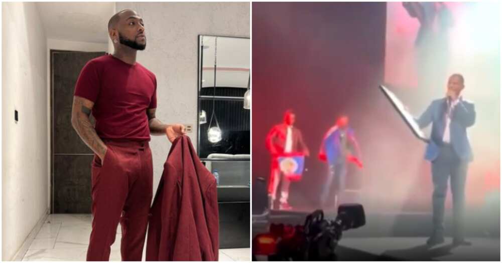 Davido bags special recognition at O2 concert