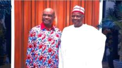 PDP Crisis: Wike receives another opposition presidential candidate, shuns Atiku for projects inauguration