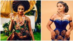 Isiagu fashion: 9 beautiful ladies stun in Igbo bridal style inspirations