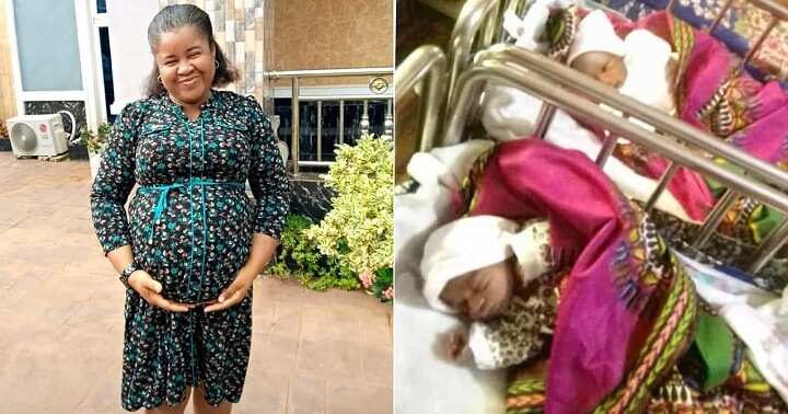 Nigerian woman welcomes babies after 20 years