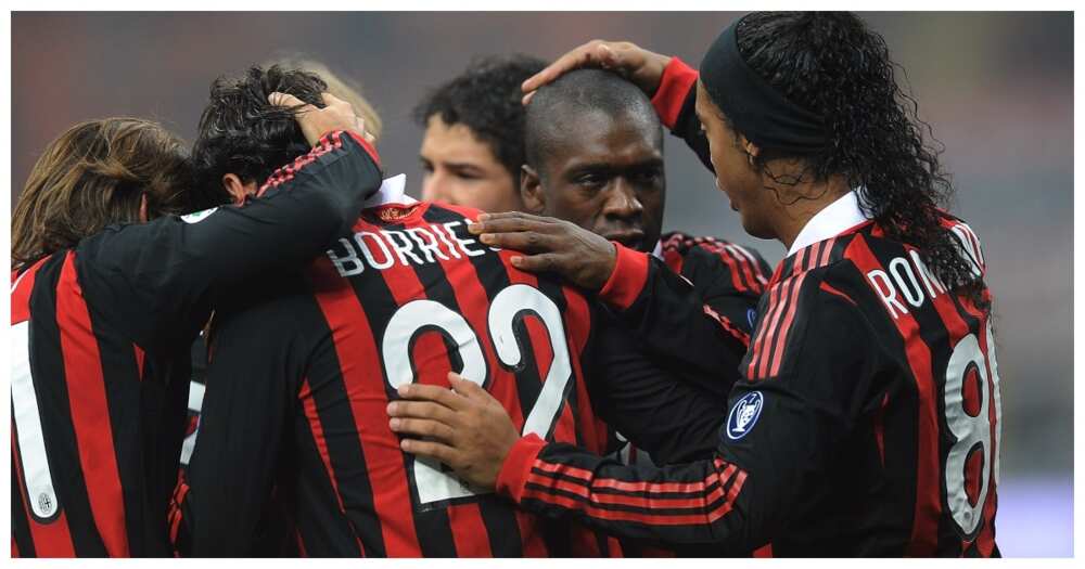 A look at the last AC Milan side to face Manchester United in a European competition