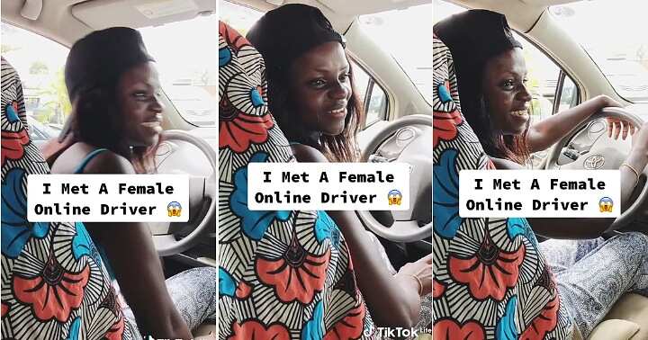 Female cab driver, female driver, online