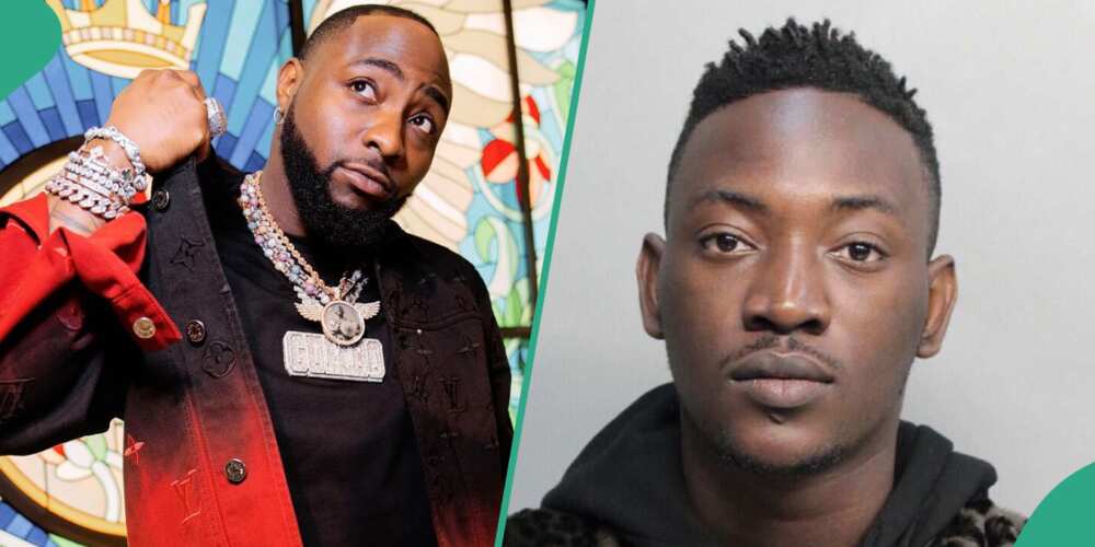 Davido's new lawyer and Dammy Krane.