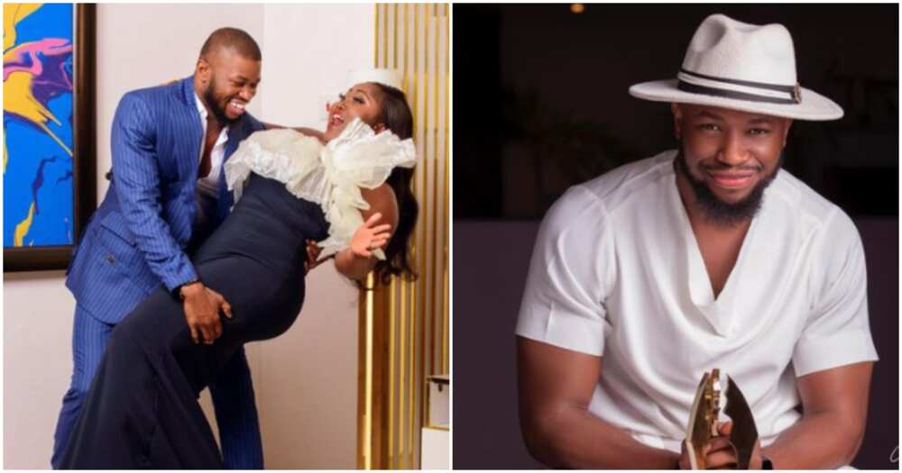 Photos of Stan Nze and wife Blessing Obasi