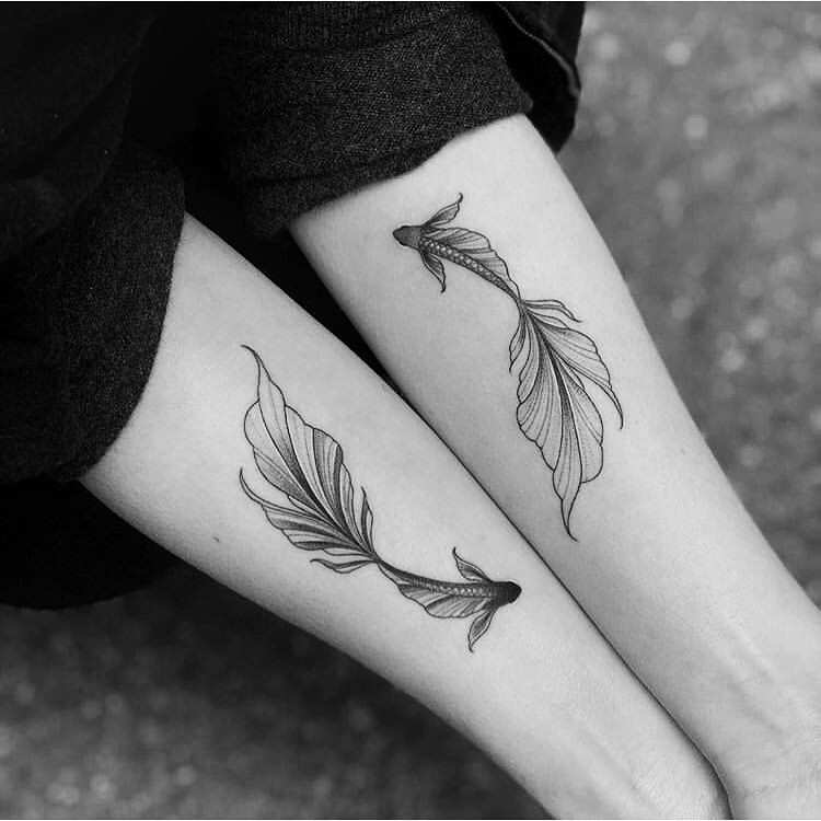 50+ Best Pisces Tattoo Design Ideas - Hike n Dip