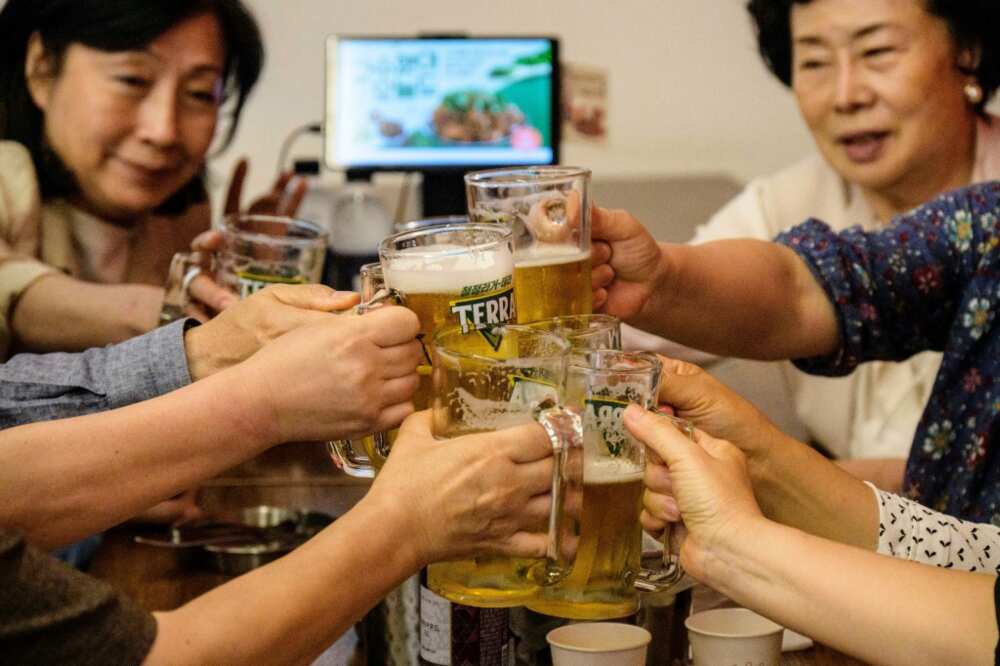 Paired with cold lager and known as "chimaek" -- a portmanteau of the Korean words for chicken and beer -- it is a staple of Seoul's famed baseball-watching experience