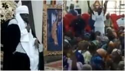 Emir of Bauchi sings with Christians in his palace, says 'Jesus is coming soon', viral video stirs reactions
