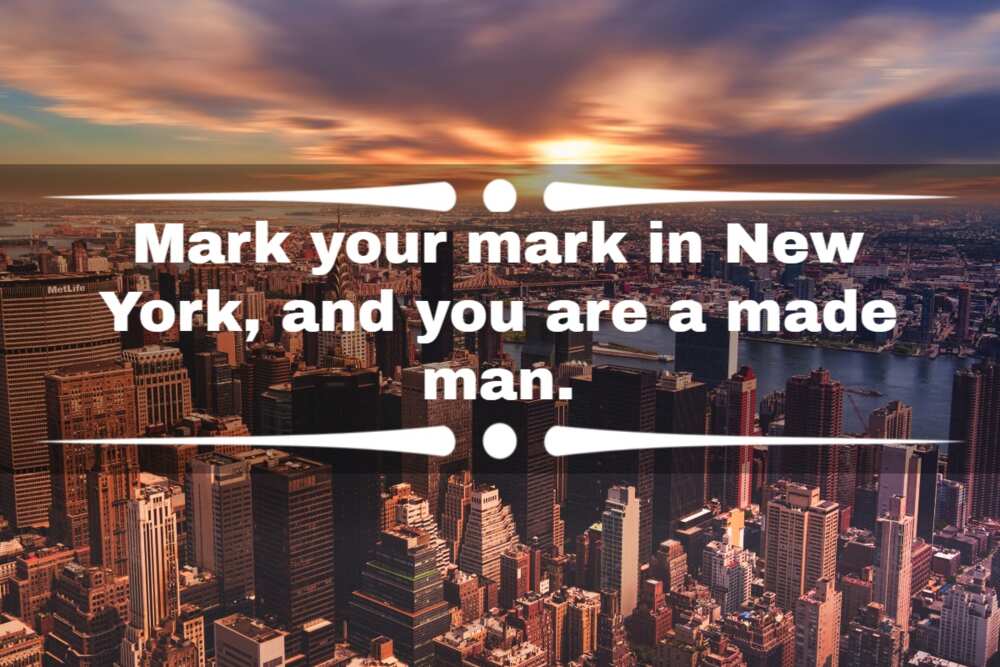 Short quotes about New York