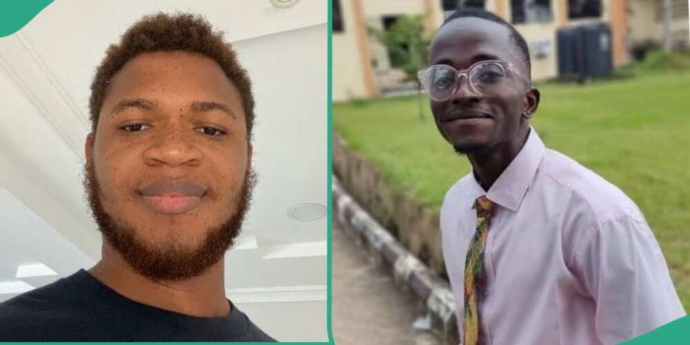 Nigerian man apologizes to his friend.